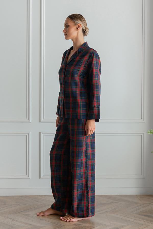 Пижамный костюм Gift с брюками фланелевый M/L (29517778) - фото 2 Пижамный костюм Gift с брюками фланелевый M/L (29517778) - фото 2