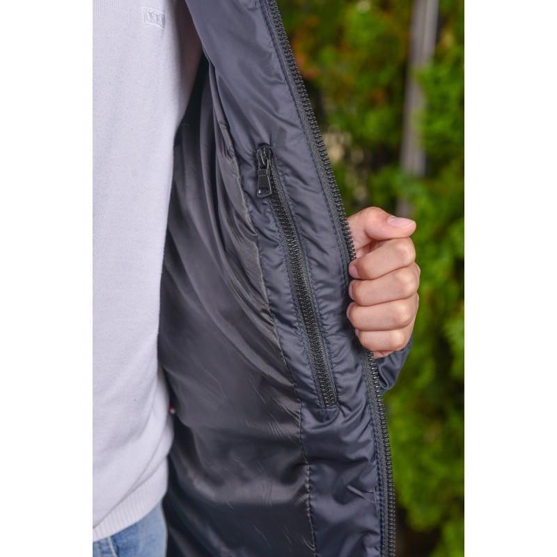 Пуховик детский зимний Волна лебединый пух 152 см Синий (2713589554) - фото 6