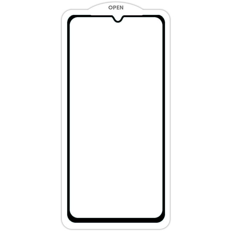 Противоударное Защитное Стекло SKLO 5D (тех.пак) для Realme C35 Черный