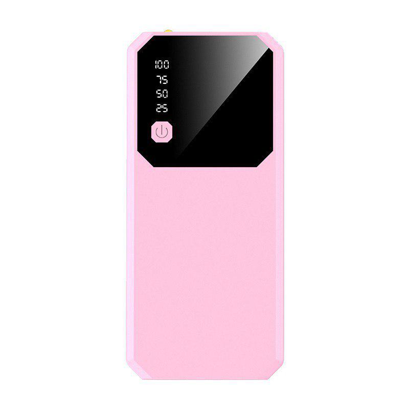 Повербанк Nomi 40000 mAh 3 USB с дисплеем и LED фонариком Розовый (ce6cf4d8)