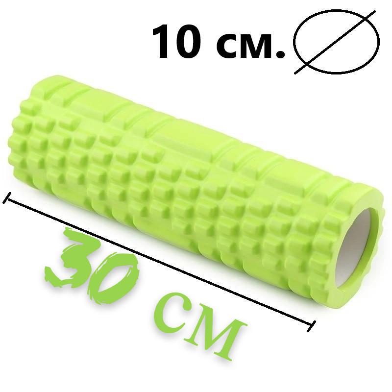 Ролик масажний PowerPlay 4342 Massage Roller 30x10 см Зелений (A-013255) - фото 9