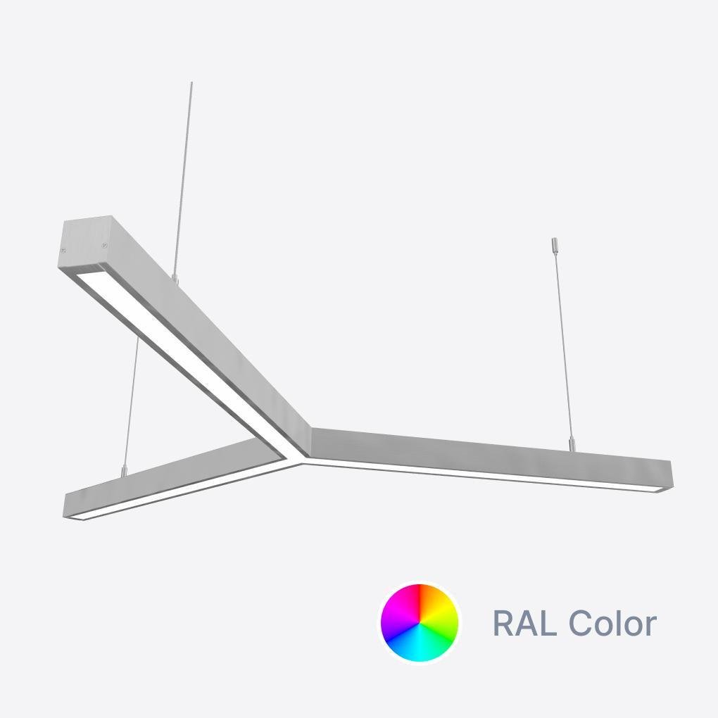 Светильник светодиодный X-LED 90 Вт Y-образный Ø1230 мм (LSNY-90c) - фото 2