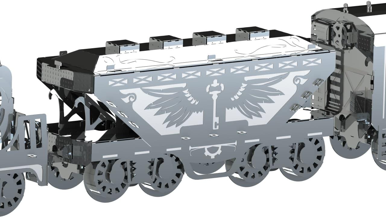 Конструктор METAL-TIME Heavy Loco MT023 коллекционная модель (3031507) - фото 8 Конструктор METAL-TIME Heavy Loco MT023 коллекционная модель (3031507) - фото 8