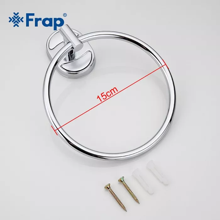 Кольцо для полотенец Frap F1904 Хром - фото 5