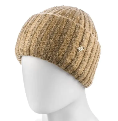 Шапка женская Atrics WH689 56-59 см Капучино (1935193588)