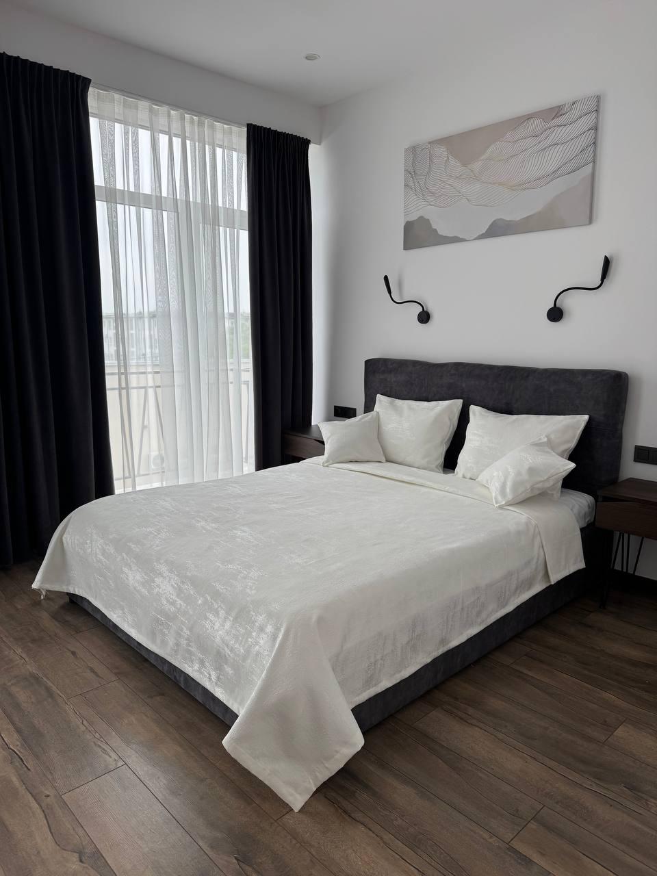 Покрывало Мрамор 180х250 см Молочный (22000-2-180x250cm) - фото 5 Покрывало Мрамор 180х250 см Молочный (22000-2-180x250cm) - фото 5