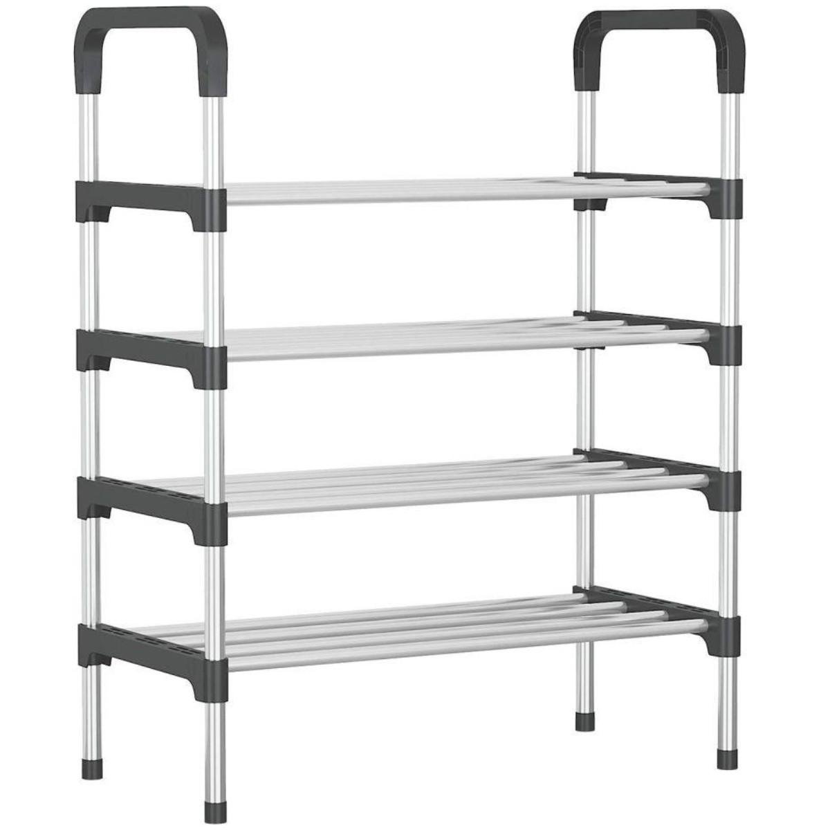 Полиця для взуття Shoe Rack 4 полки 56х28х97 см (R31041)