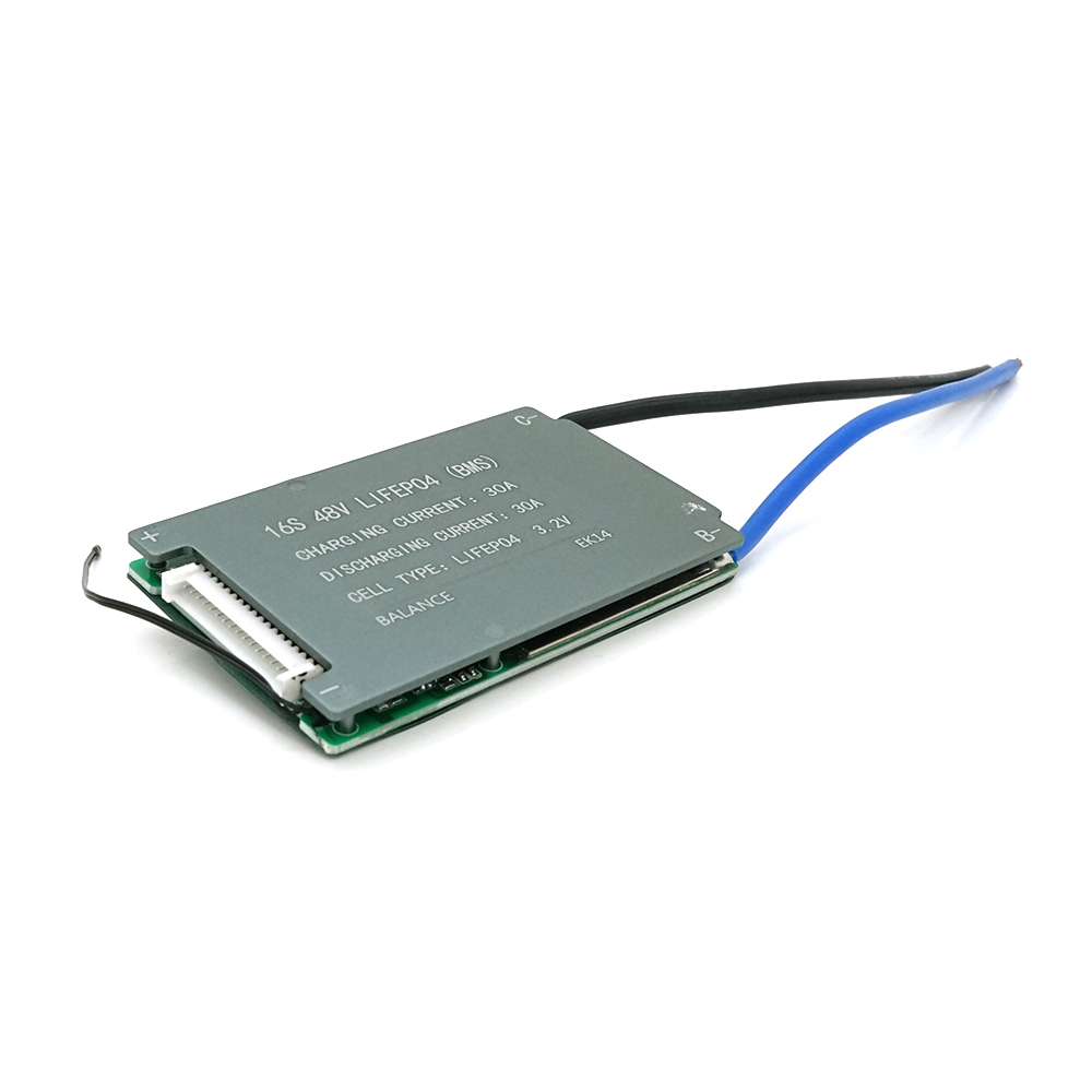 Плата BMS Leiba LiFePo4 48V 16S 30A алюмінієвий (33931)
