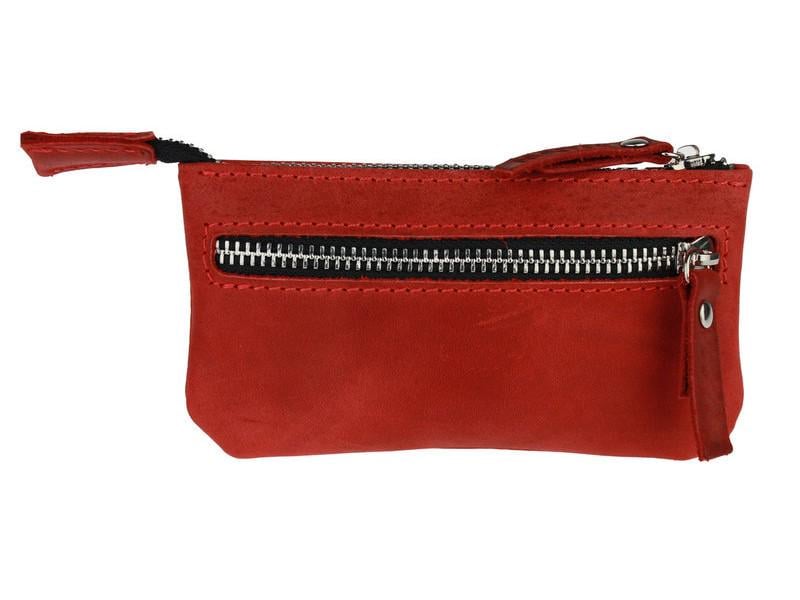 Ключница FREESKIN Type 2 кожанная 14x7x1 см Красный (81107) - фото 2 Ключница FREESKIN Type 2 кожанная 14x7x1 см Красный (81107) - фото 2