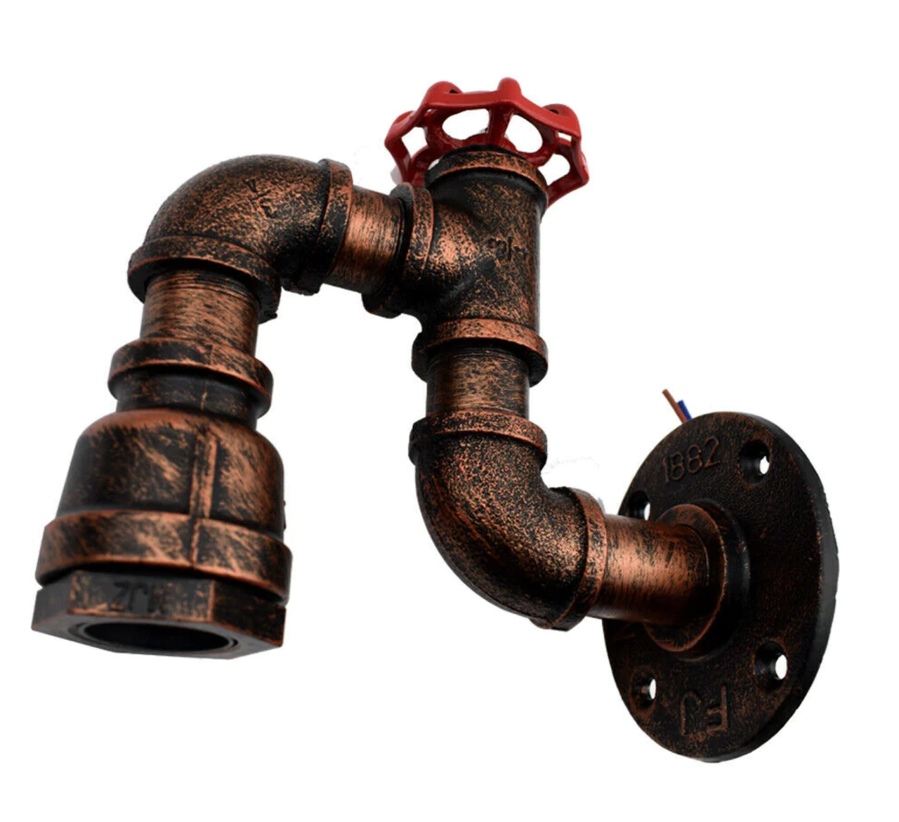 Светильник из труб Valony настенный - фото 4 Светильник из труб Valony настенный - фото 4