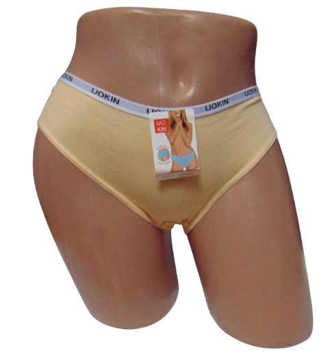 Трусы женские с тонкой резинкой Uokin 3531 2XL Бежевый (2078100769)