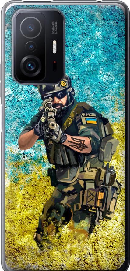 Чохол на Xiaomi 11T Воїн ЗСУ (5311t-2487-42517) Чохол на Xiaomi 11T Воїн ЗСУ (5311t-2487-42517)