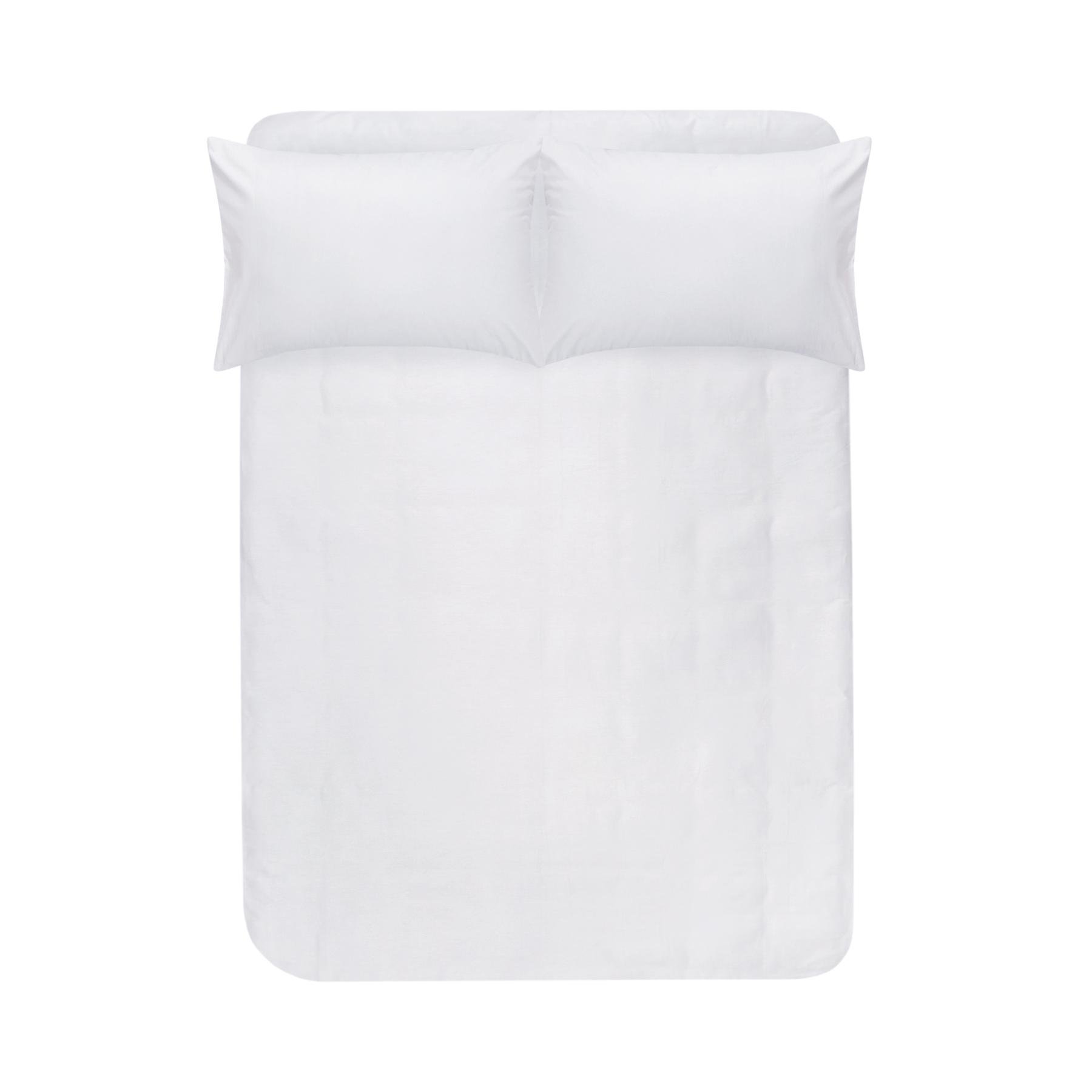 Простынь на резинке с наволочками Lotus Home Leona Premium сатин 160x200/50x70 см 2 шт. Белый (svt-2000022335713)