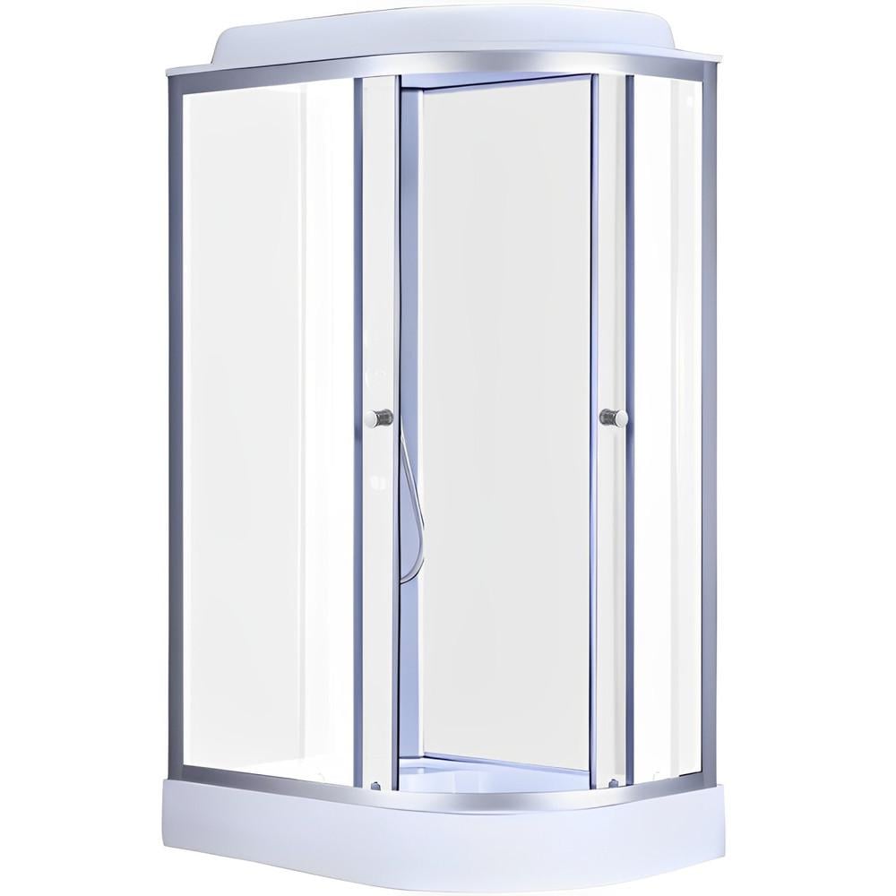 Бокс душевой MIXXUS WAVE SB02-120x80x215-L-FB без гидромассажа с низким поддоном Satin (MI6892) - фото 2 Бокс душевой MIXXUS WAVE SB02-120x80x215-L-FB без гидромассажа с низким поддоном Satin (MI6892) - фото 2