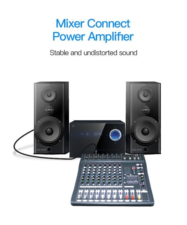 Кабель Vention XLR мама-XLR папа для мікшеру 10 м Чорний (BBFBL) - фото 5