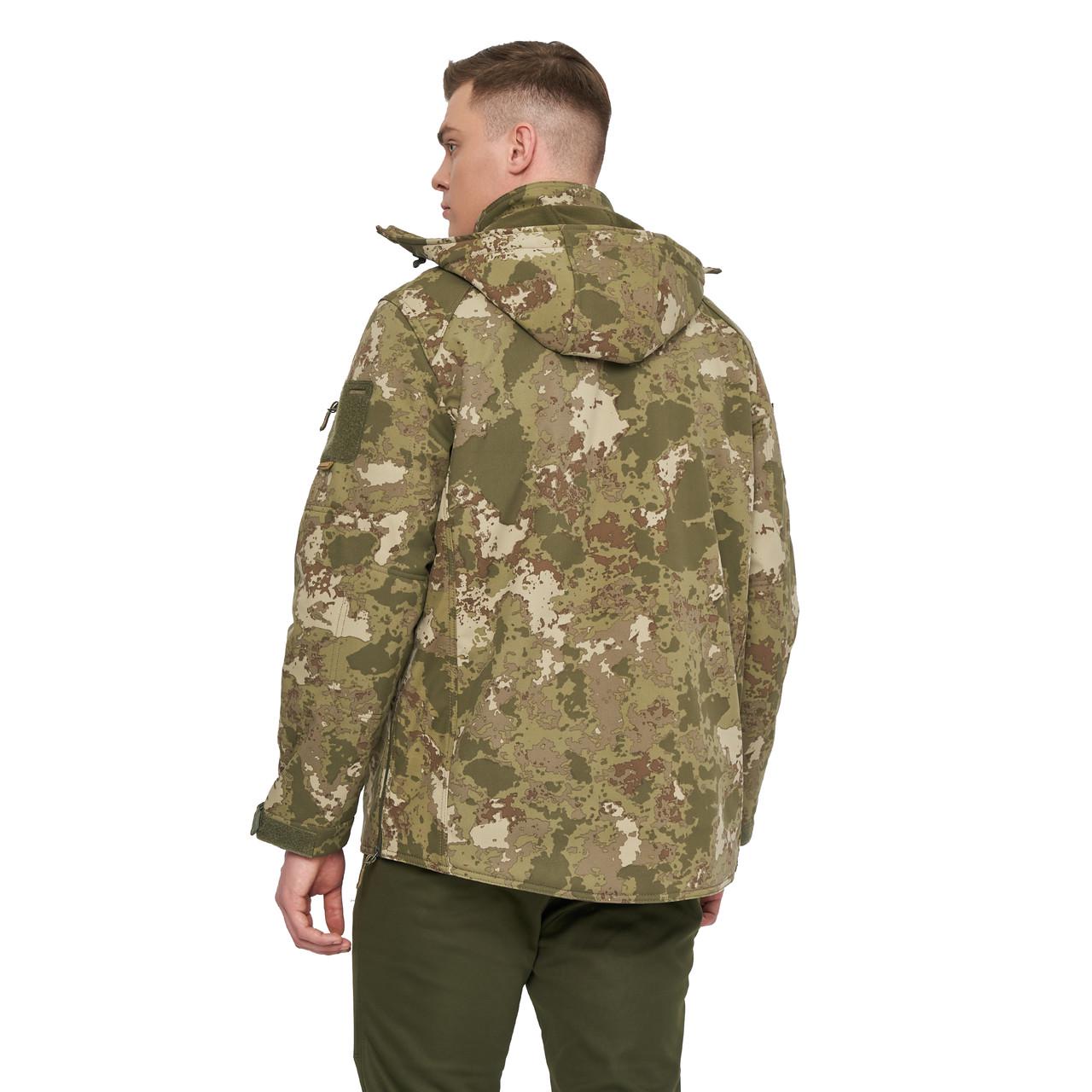 Куртка мужская Combat с 6 карманами Soft Shell S (11072653) - фото 3