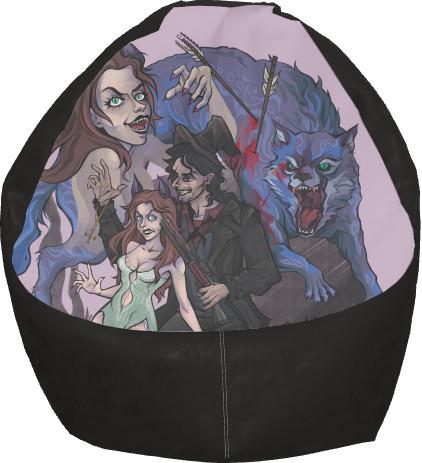 Кресло-груша Охота на оборотня M (13277978)