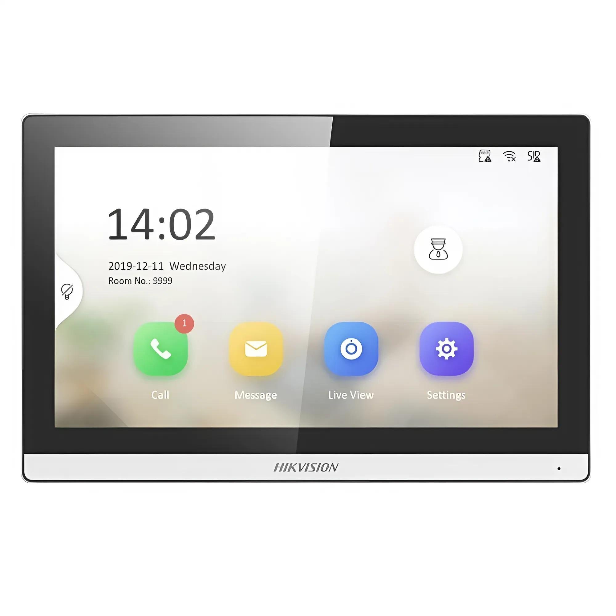 Видеодомофон с микрофоном и динамиками Hikvision DS-KH6350-TE1 7" (99-00013571) - фото 1 Видеодомофон с микрофоном и динамиками Hikvision DS-KH6350-TE1 7" (99-00013571) - фото 1