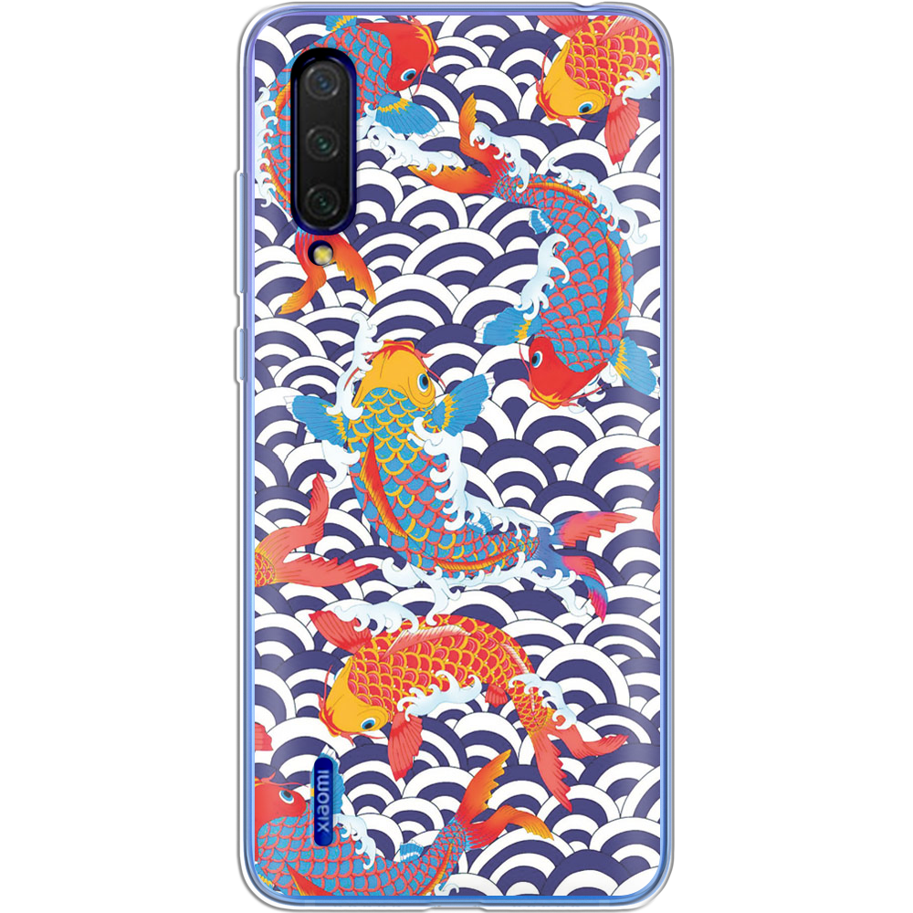 Чехол BoxFace Xiaomi Mi 9 Lite Koi Fish Прозрачный силикон (38311-up2477-38311)
