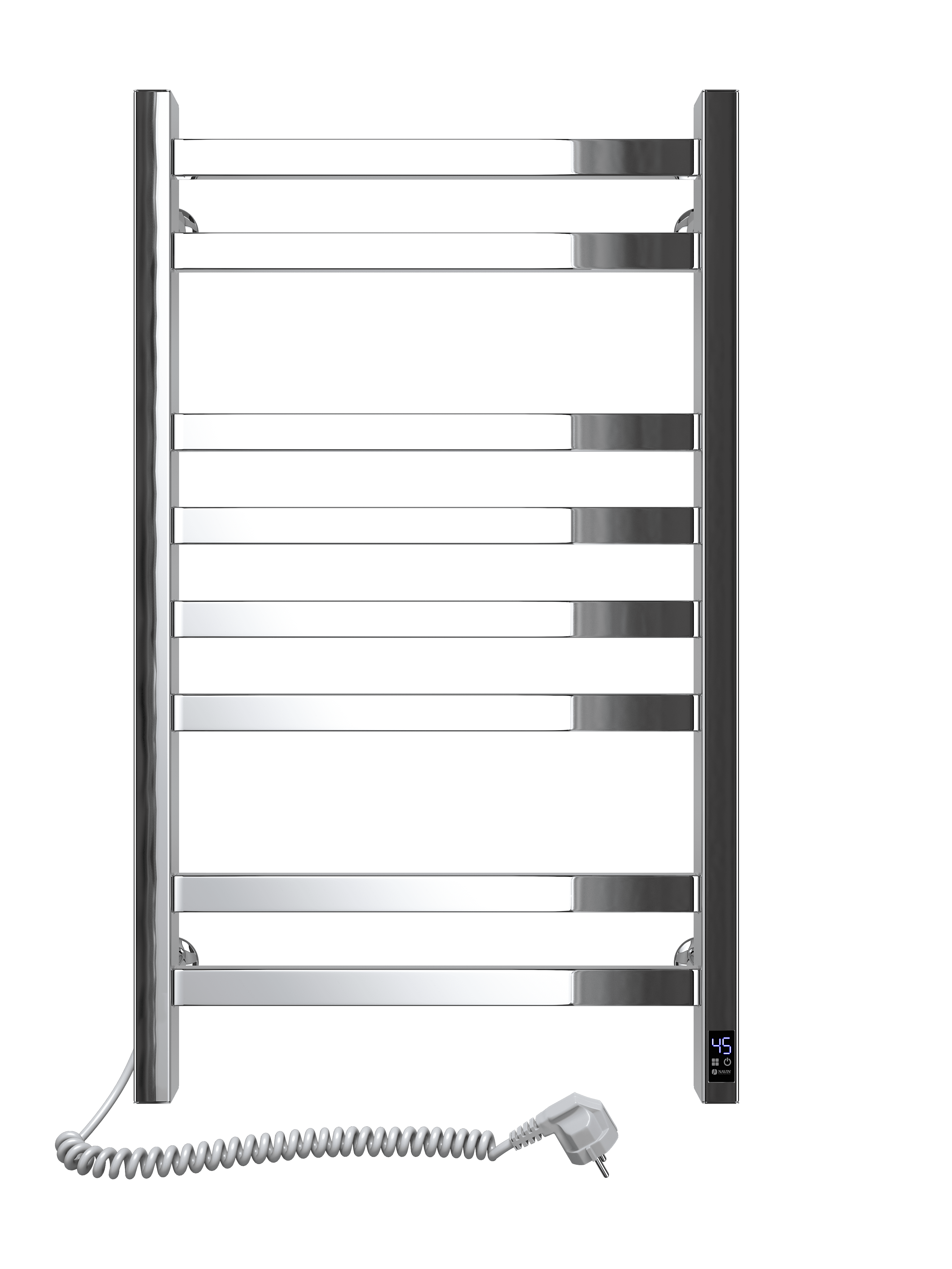 Рушникосушка електрична Авангард Sensor лівого підключення з таймером 480x800 мм (10-028153-4880YP)