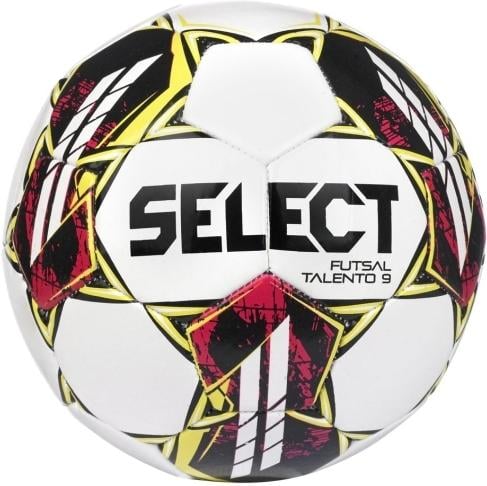 Футзальный мяч Select TALENTO 9 V22 49,5-51,5 см Бело-розовый (106046-005)