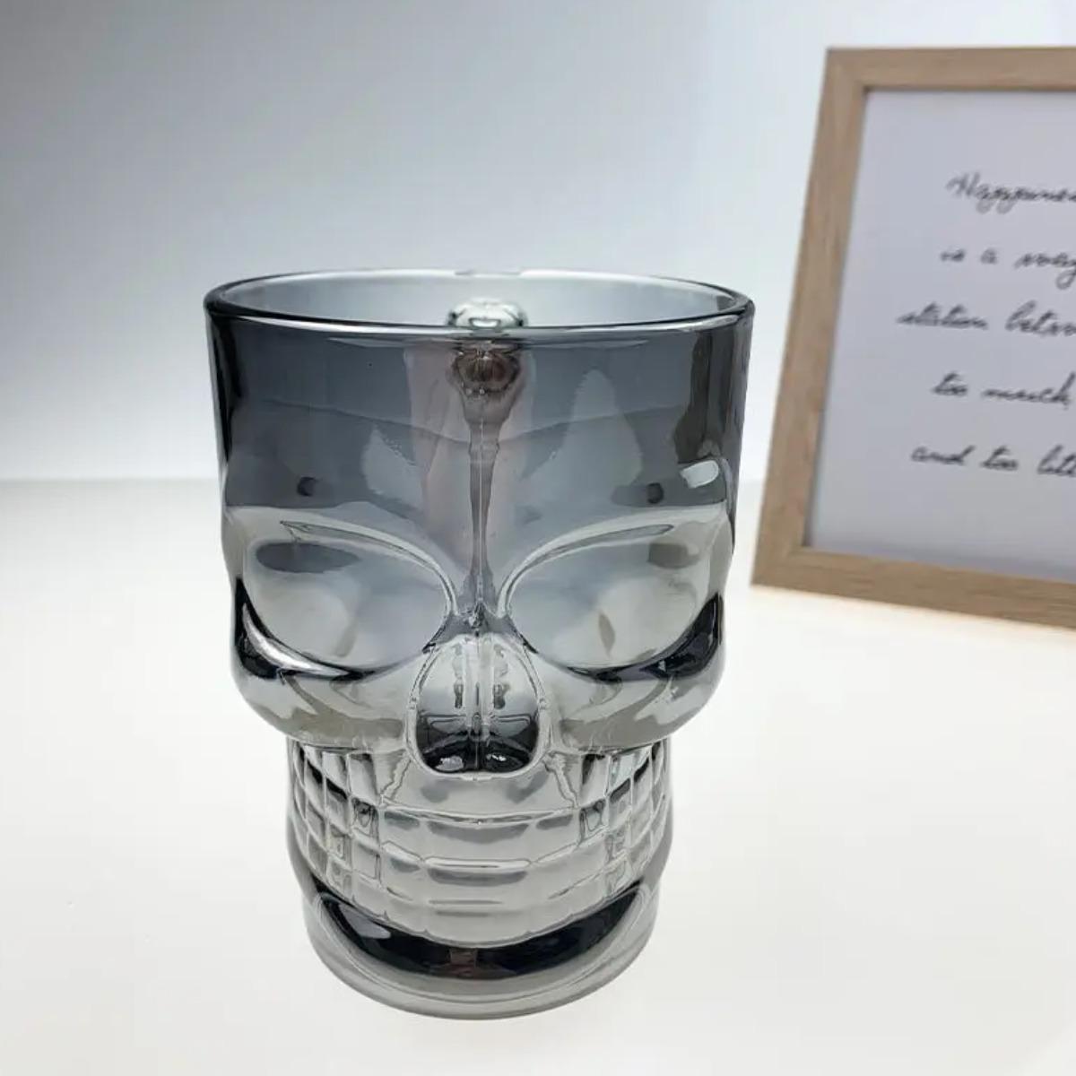 Набор бокалы для пива стаканы и рюмки KITUA Череп 18 предметов Grey - фото 3 Набор бокалы для пива стаканы и рюмки KITUA Череп 18 предметов Grey - фото 3