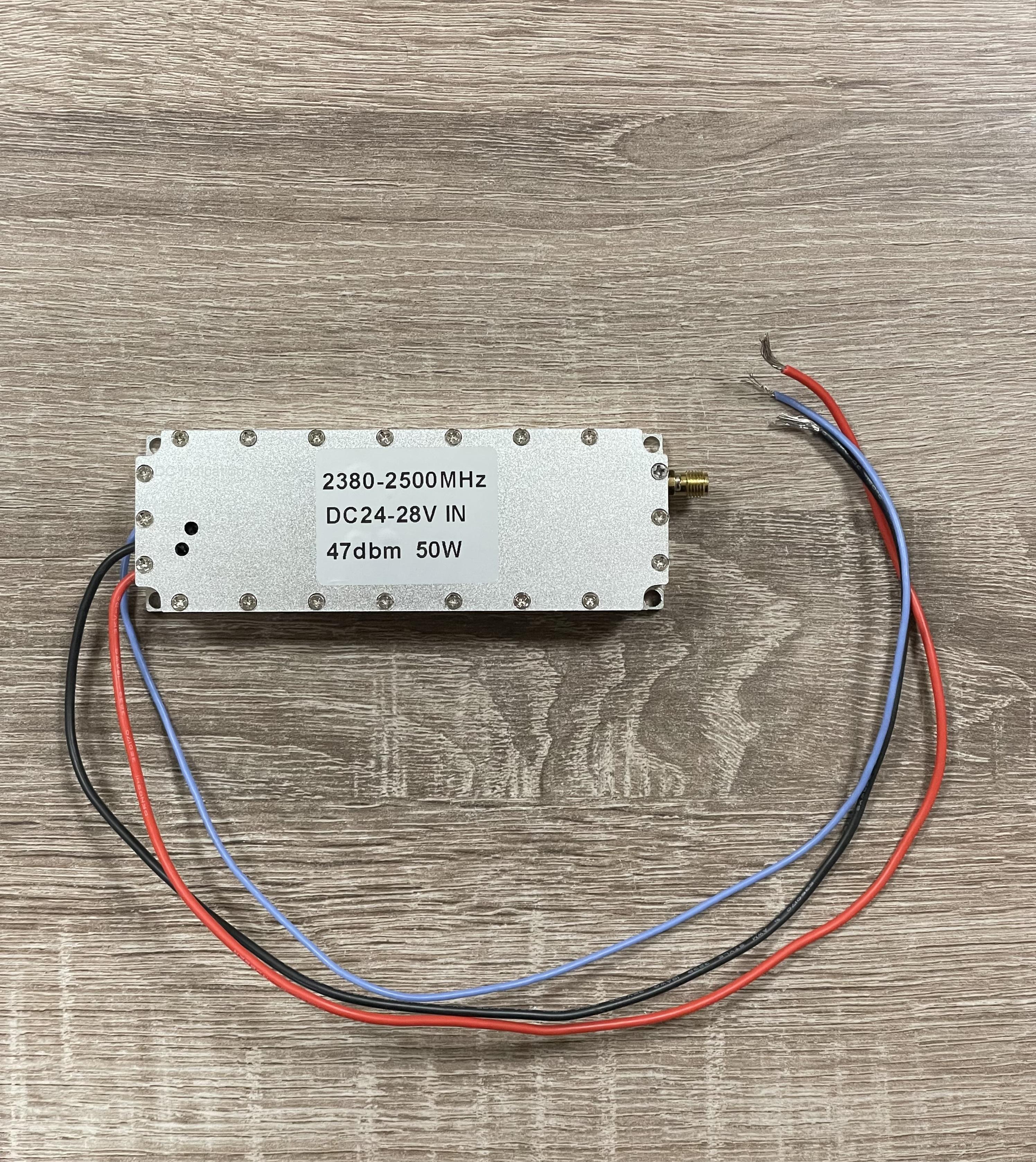 Усилительный модуль РЕБ GaN Anti Drone YNX-2.4G 50W 2380-2500MHz джаммер 2.4ГГц с циркулятором на GaN транзисторе (00-00026550)