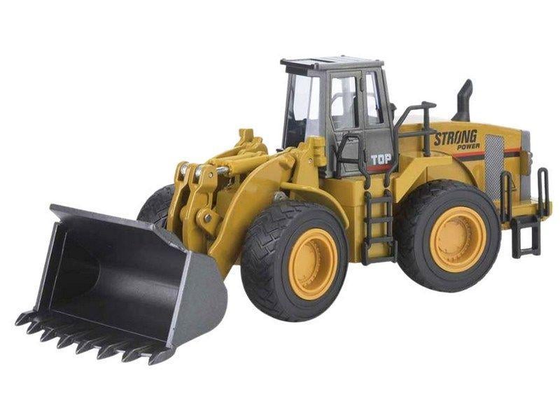 Машинка-бульдозер Hui Na Toys металлический (1913)