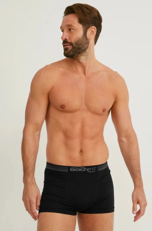 Трусы боксеры-фитнес мужские C&A М Черный (345678)
