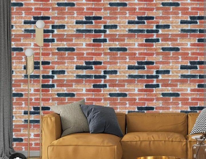 3D-панель декоративная самоклеящаяся под Екатеринославский кирпич 700x770x2 мм (BPN2-009) - фото 3 3D-панель декоративная самоклеящаяся под Екатеринославский кирпич 700x770x2 мм (BPN2-009) - фото 3