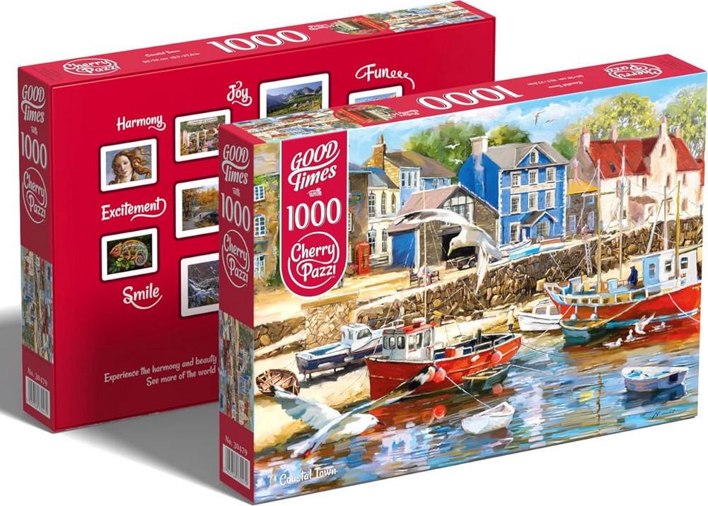 Пазл CherryPazzi Прибрежный город 1000 эл. - фото 5 Пазл CherryPazzi Прибрежный город 1000 эл. - фото 5