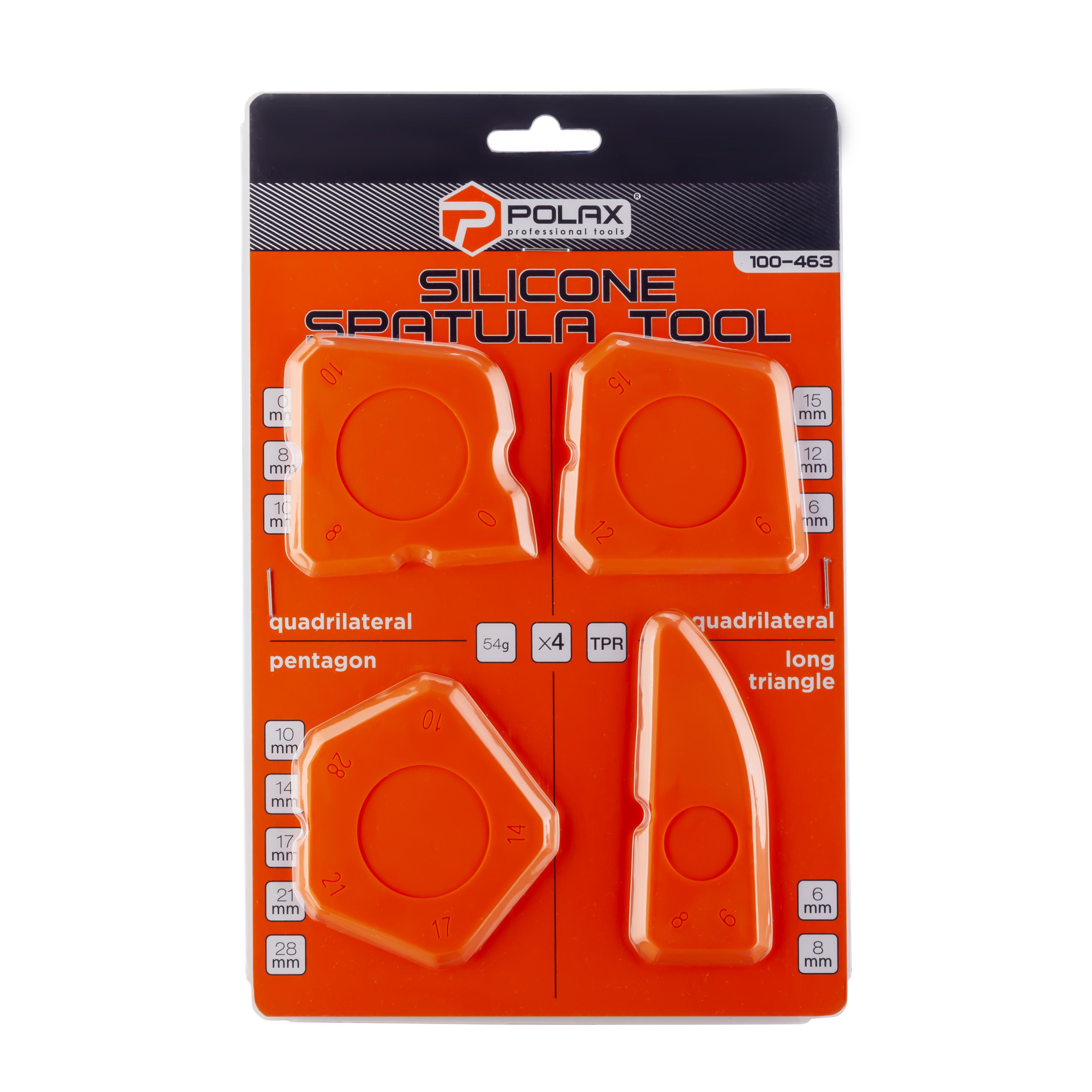 Набір шпателів для силікону Polax 4 шт. (100-463) - фото 7 Набір шпателів для силікону Polax 4 шт. (100-463) - фото 7