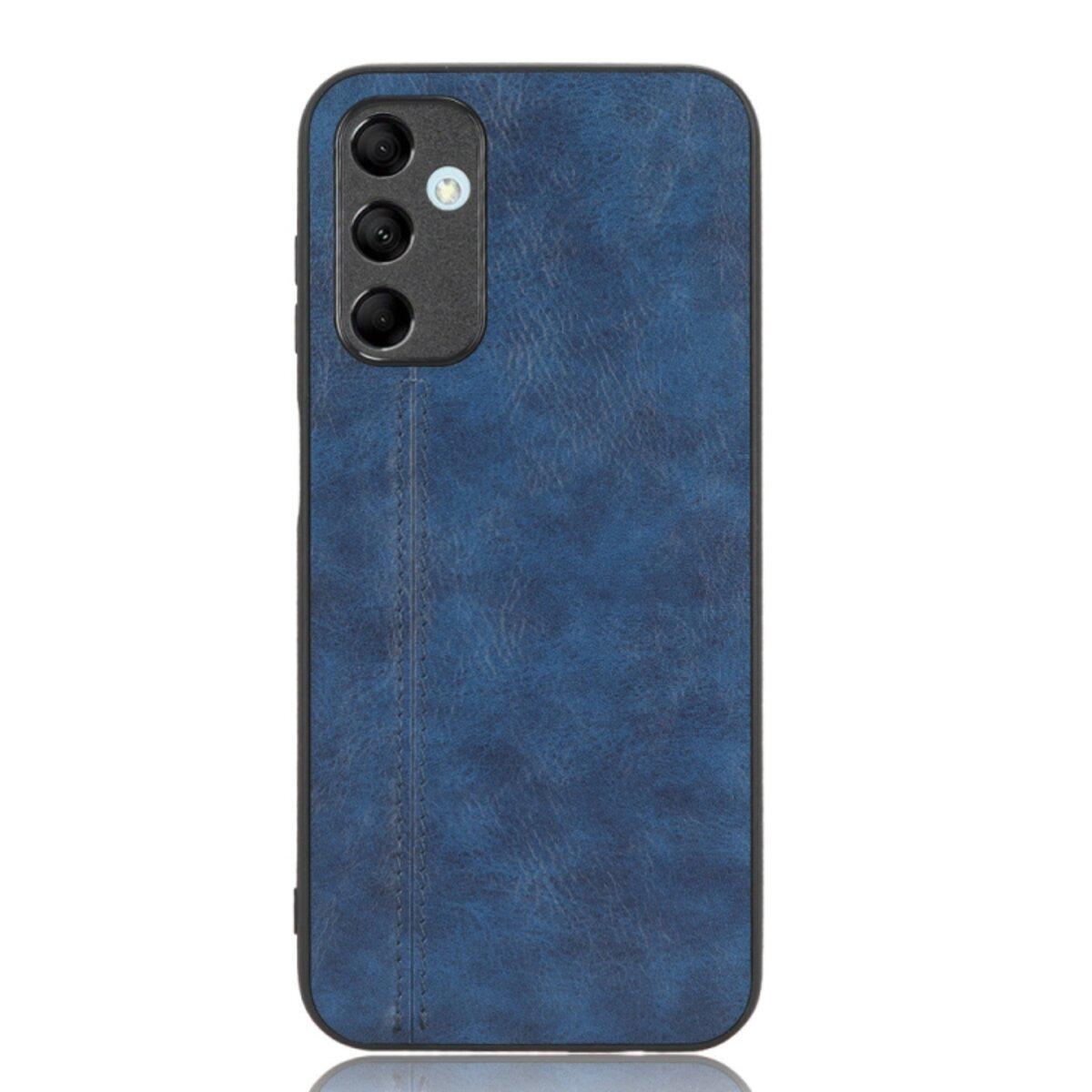 Противоударный чехол для Samsung Galaxy A14 5G Cosmiс Leather Case Blue