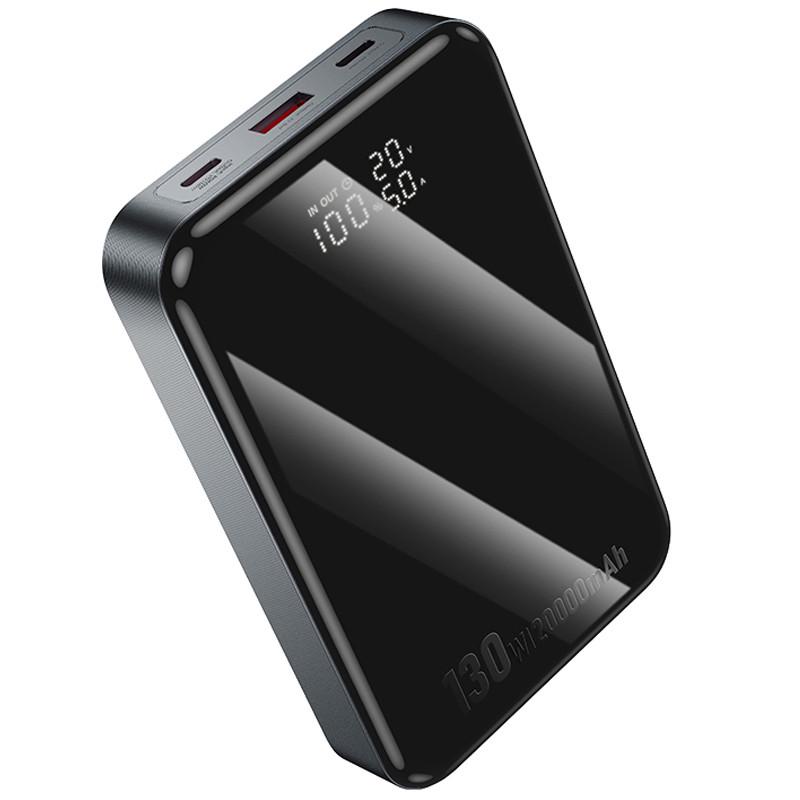 Повербанк Hoco Q30A Fast charge 130W 20000 mAh Metal gray (00000073885_1) - фото 4 Повербанк Hoco Q30A Fast charge 130W 20000 mAh Metal gray (00000073885_1) - фото 4