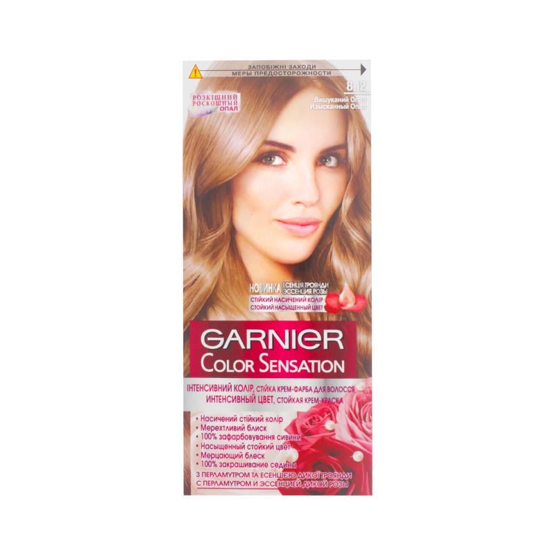 Фарба для волосся Garnier Color Sensation 60 мл 8,12 Вишуканий опал (3600542161107)