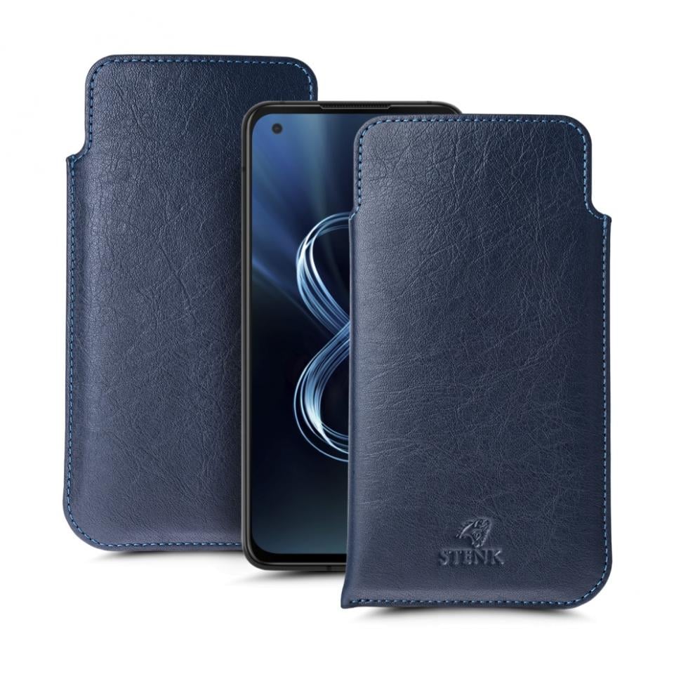 Футляр Stenk Elegance для ASUS ZenFone 8 Синий (68970)