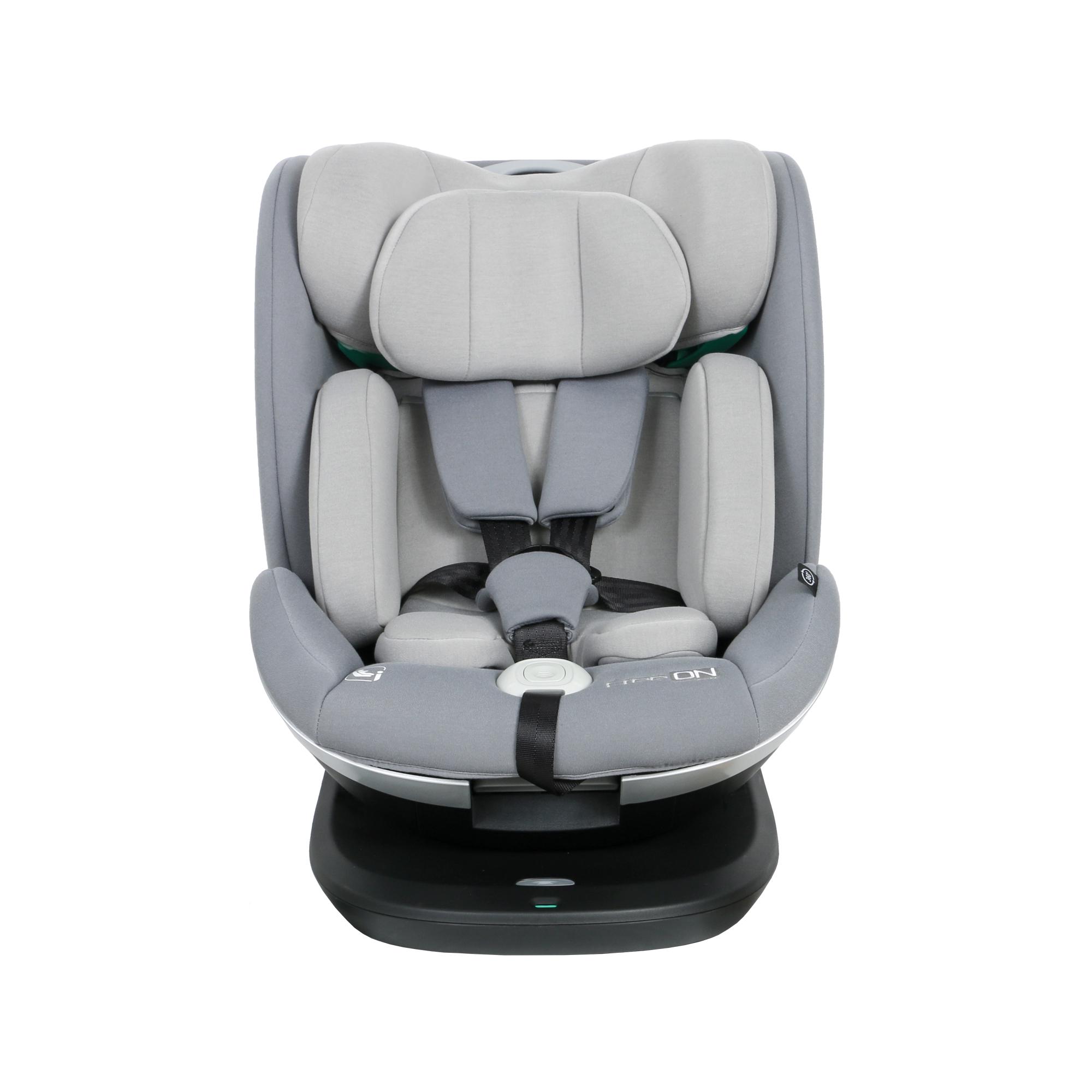 Автокресло FreeON Isofix OPAL 0-12 лет 0-36 кг вращается на 360° Grey (44466) - фото 2