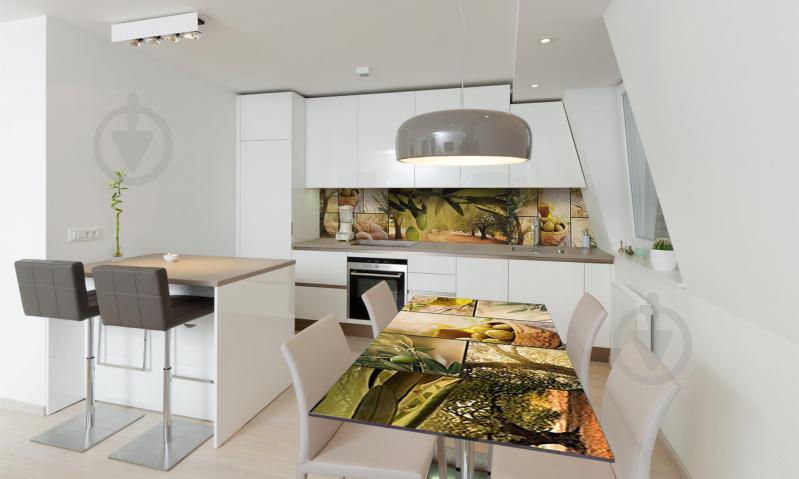 Наклейка виниловая на стол Zatarga «Оливковая роща» 650х1200 мм Z180453/1st