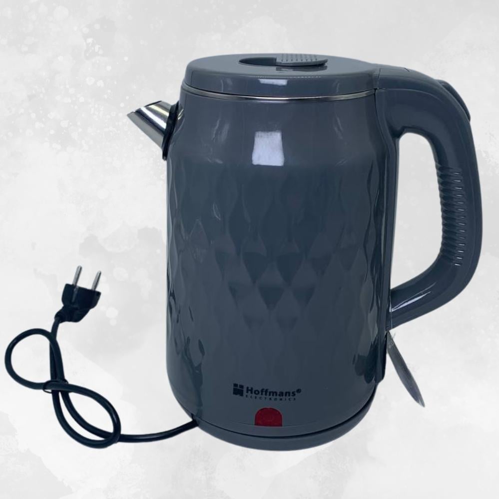 Електрочайник Hoffmans Electronics HM-2542 2000W 2,5 л Сірий (120.1873.2) - фото 7 Електрочайник Hoffmans Electronics HM-2542 2000W 2,5 л Сірий (120.1873.2) - фото 7