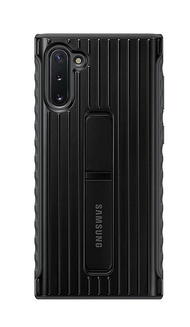 Чехол противоударный с подставкой Official Protective Standing Cover EF-RN970CBEGRU для Samsung Galaxy Note 10 Black