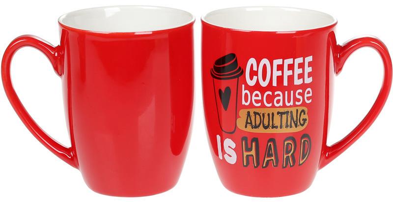 Чашка фарфоровая Coffee First 340 мл