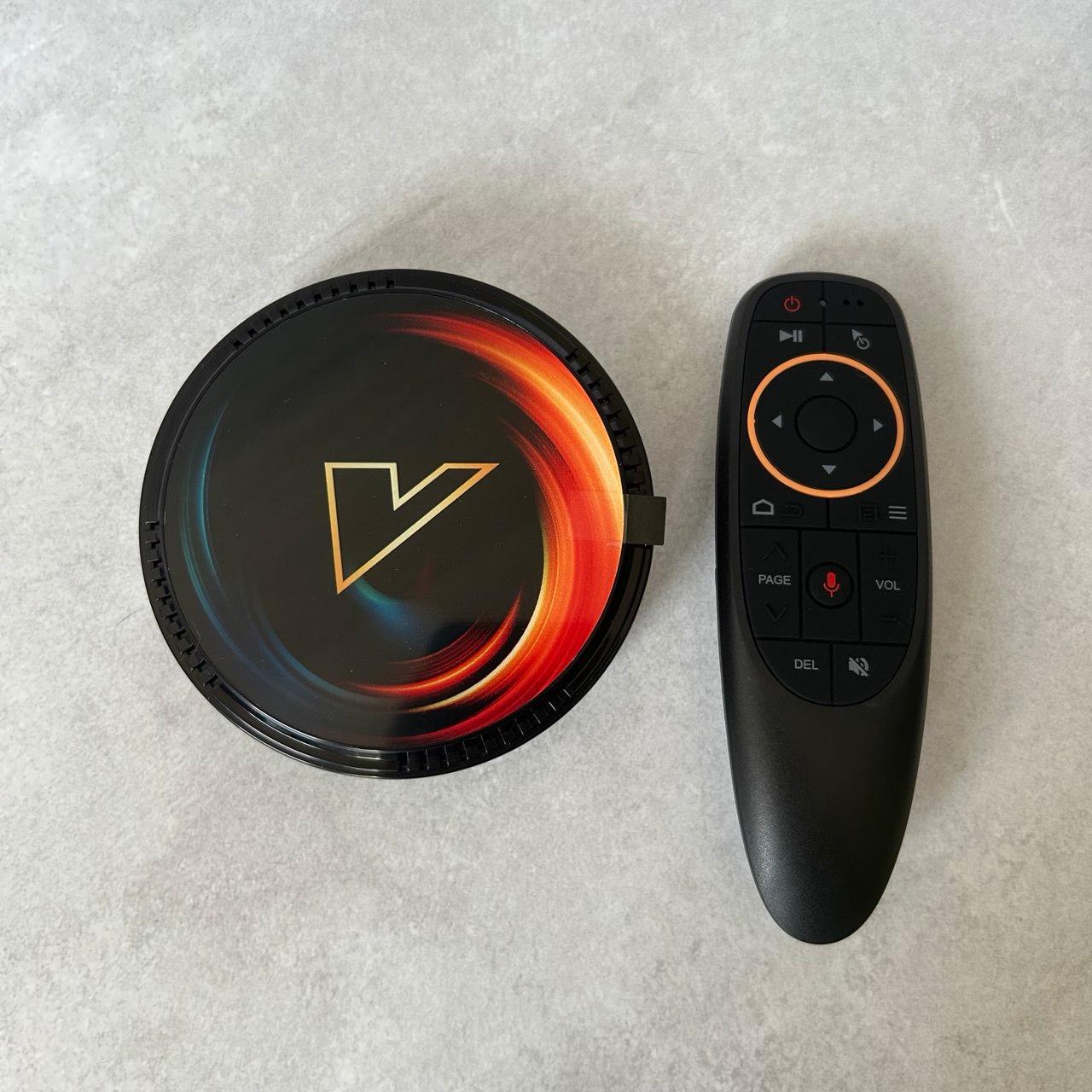 Смарт ТВ приставка VONTAR W2 4/32 Гб Android TV настроена