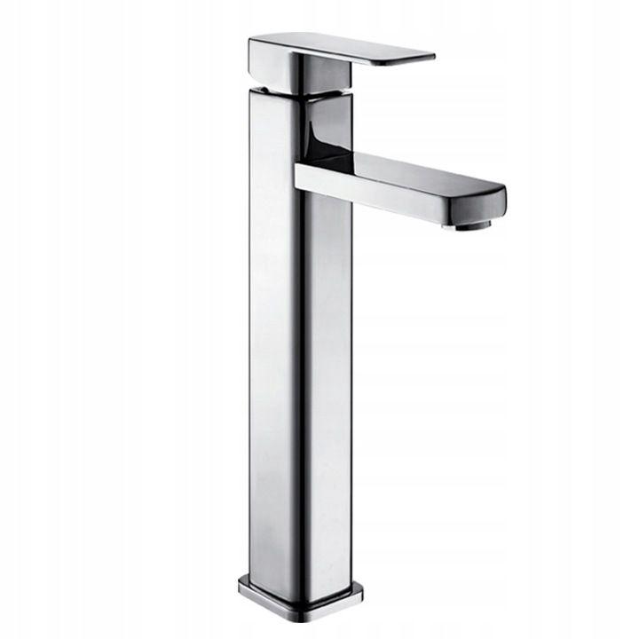 Смеситель для умывальника CUBO REA B0498 CARO reac-00000000377 высокий однорычажный Хром (165166)