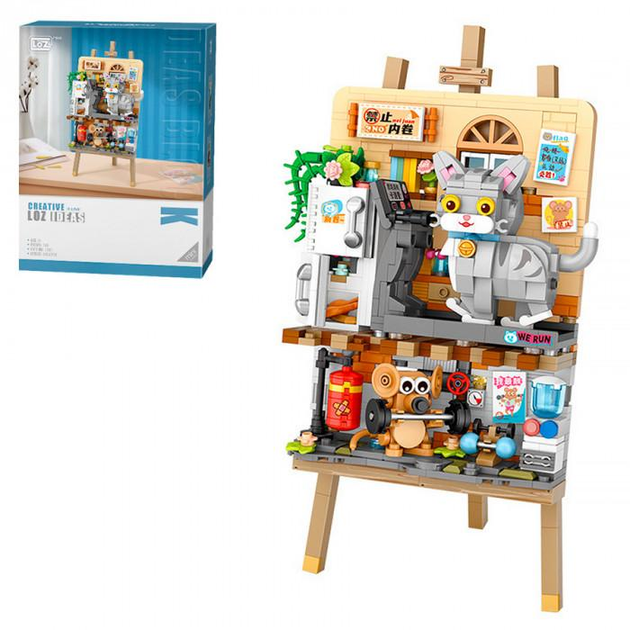 3D-конструктор із мольбертом 746 деталей (25104756) - фото 2