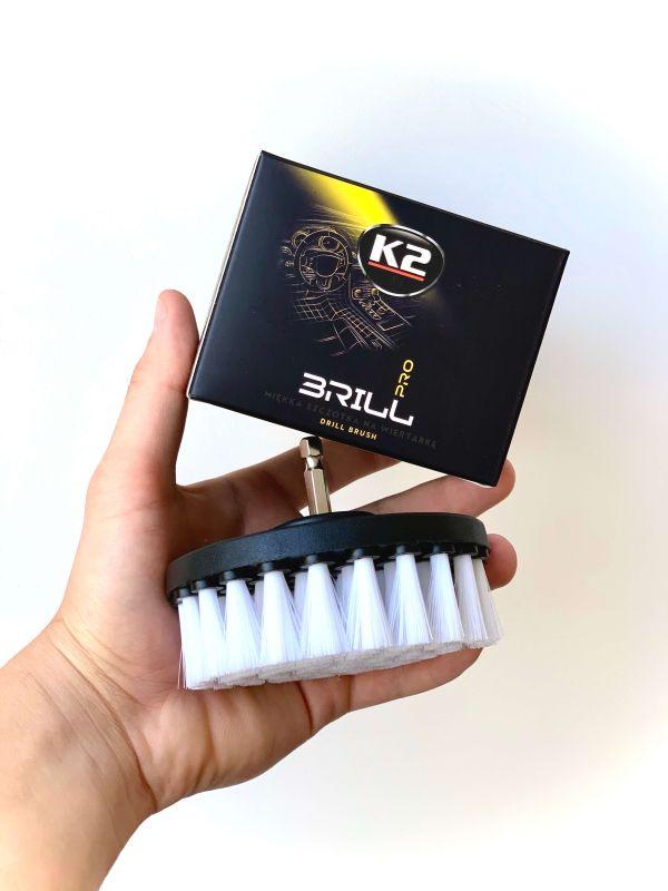 Щітка на дриль для чищення K2 Brill PRO 10 см (2510674268) - фото 3 Щітка на дриль для чищення K2 Brill PRO 10 см (2510674268) - фото 3