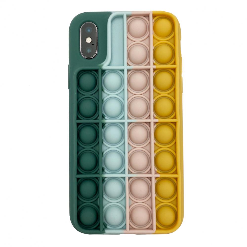 Чохол PRC Pop it Case TPU для iPhone X/Xs Pine green