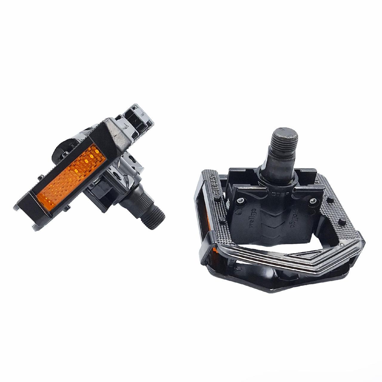 Педали велосипедные складные алюминиевые Wellgo F265 на полимерных подшипниках Черный (G0001518) - фото 2 Педали велосипедные складные алюминиевые Wellgo F265 на полимерных подшипниках Черный (G0001518) - фото 2