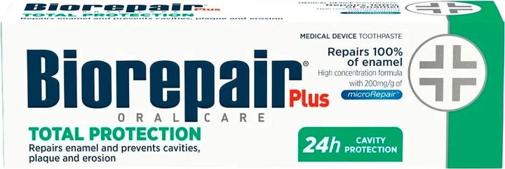 Зубна паста Biorepair PLUS захист та відновлення 75 мл (8017331092231)