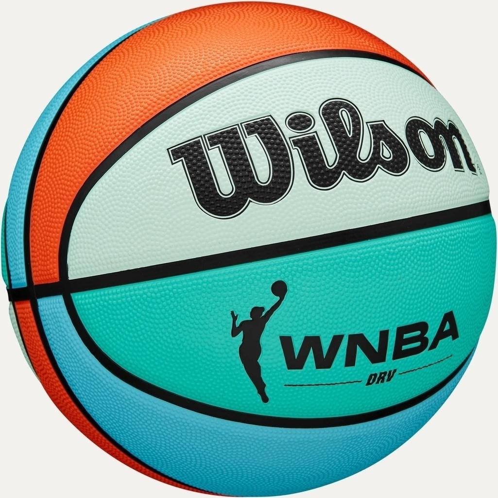 Баскетбольний м'яч Wilson WNBA DRV BRIGHT р. 6 Різнокольоровий (WZ3016801XB6) - фото 3 Баскетбольний м'яч Wilson WNBA DRV BRIGHT р. 6 Різнокольоровий (WZ3016801XB6) - фото 3