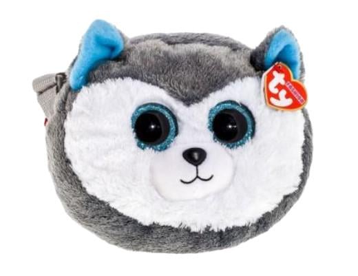 М'яка іграшка сумочка TY Gear Хаски Slush 18 см (95107)